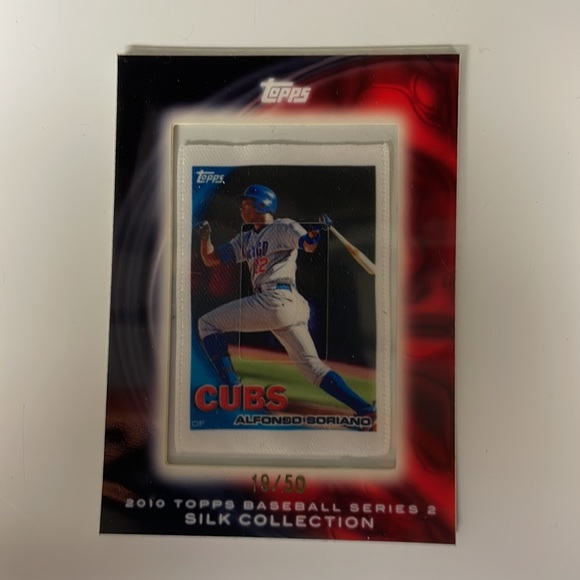 2010 Topps Baseball Gold Parallel cards and a Silk card - Picture 11 of 16